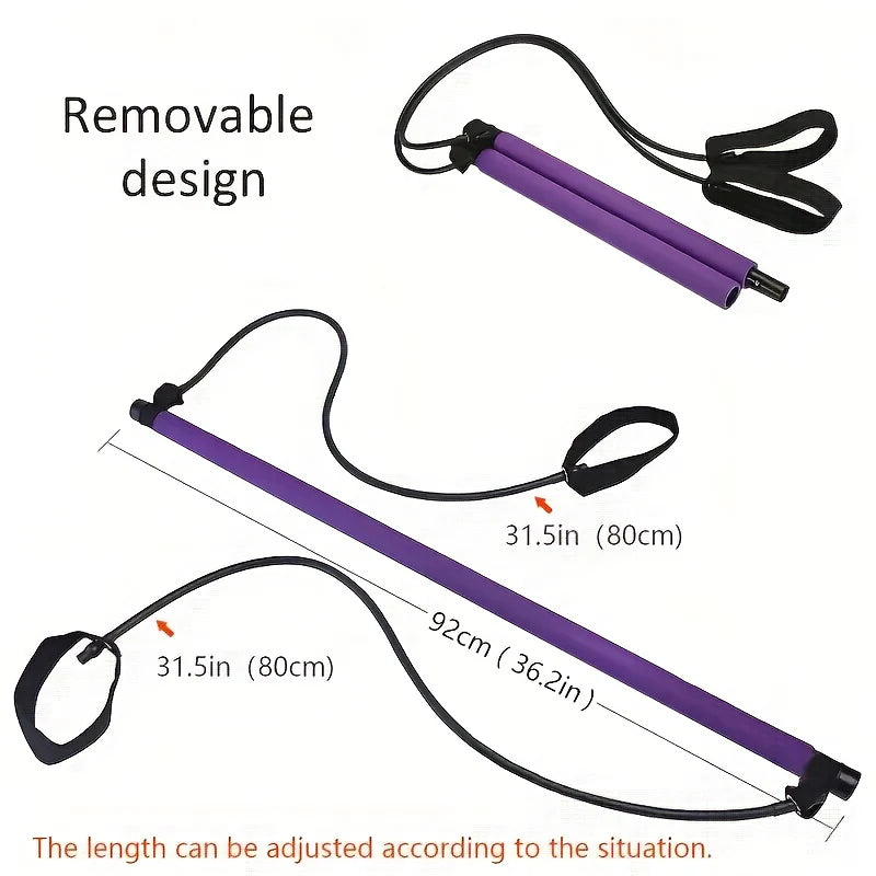 🔥50% OFF 🔥 FirstFit Premium Pilates Stick Fitness Bar